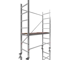 AluCombine 3 300 hauteur de travail 3m echafaudage echellee 4 roues echafaudage de roulement