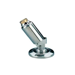 Ancrage articulé pivovant pour échelle diamètre 43mm, en INOX poli