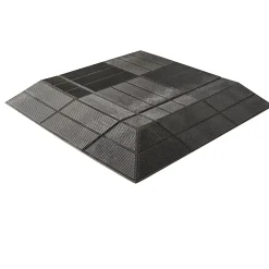 Angle de terrasse composite anthracite Blooma Angara