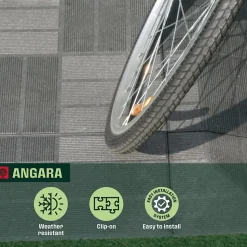 Angle de terrasse composite anthracite Blooma Angara