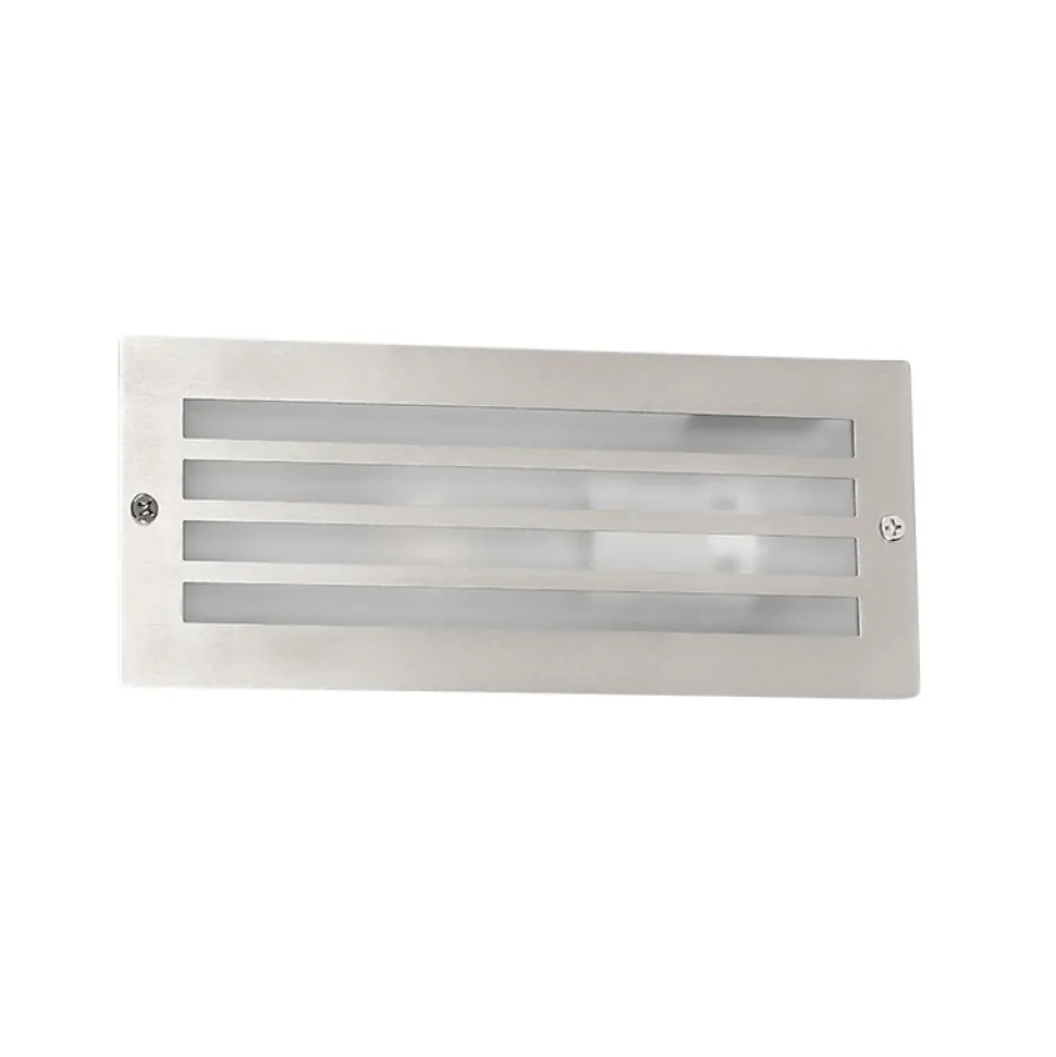 Applique encastrée moderne en acier IP44 - Hurricane
