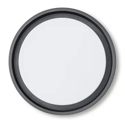 Applique extérieure LED 'Mio' D: 17,5 cm en métal et plastique anthracite, IP54 pour entrée, balcon, terrasse