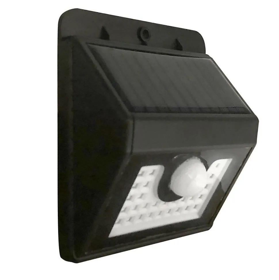 Applique murale solaire avec détecteur de mouvements - 300 lumens