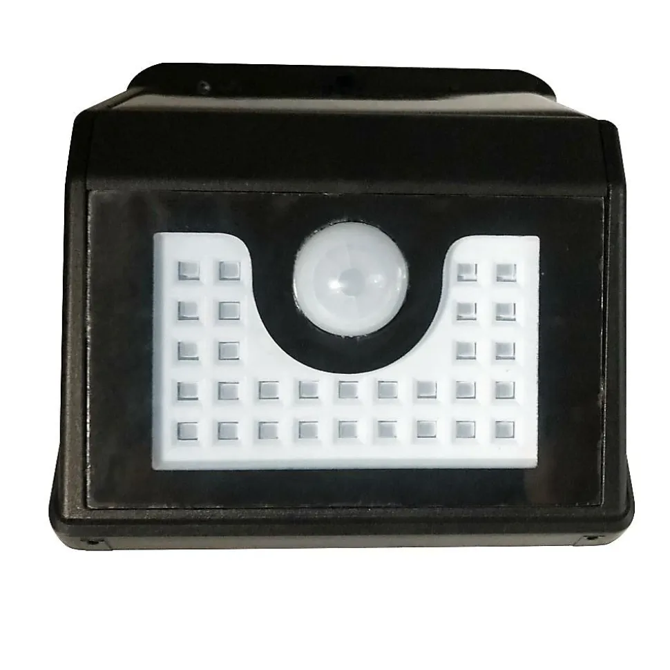 Applique murale solaire avec détecteur de mouvements - 300 lumens
