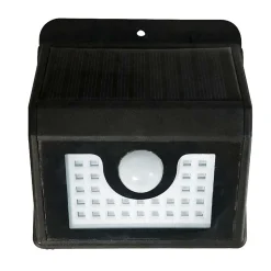 Applique murale solaire avec détecteur de mouvements - 300 lumens