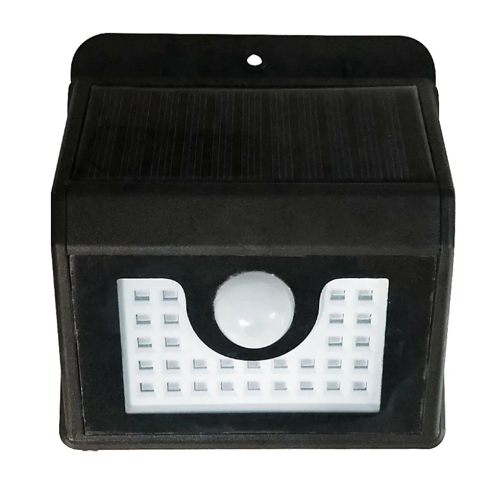 Applique murale solaire avec détecteur de mouvements - 300 lumens