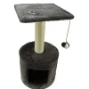 Arbre à chat Bongo brun, D30 cm par H 59 cm, pour chat