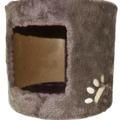 Arbre à chat Bongo brun, D30 cm par H 59 cm, pour chat