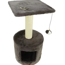 Arbre à chat Bongo brun, D30 cm par H 59 cm, pour chat