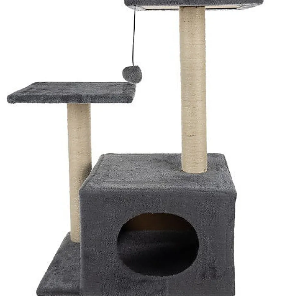 Arbre à chat 71cm gris Purlov 21712