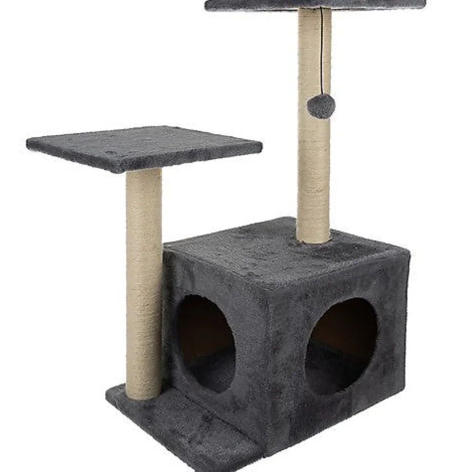 Arbre à chat 71cm gris Purlov 21712
