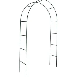 Arche de jardin - VIDAXL - 40776 - Métal - Noir - 140x39x240cm