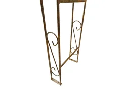 Arche de jardin ALEX sommet arrondi - 140 cm rouiller