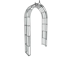 Arche de jardin CLEO - 140 cm revêtement en poudre noir