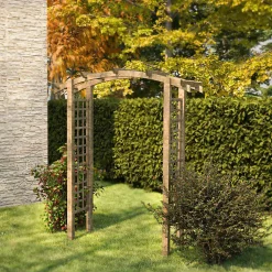 Arche de jardin en bois CELESTE - 180 x 70 x H222 cm