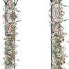Arche de Jardin en Fer Forgé 205 cm, pour Diverses Plantes, pour Cérémonie, Mariage, Jardin, 205 x 52 x 205 cm