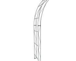 Arche de jardin HANNAH - 160 cm Galvanisé