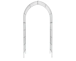 Arche de jardin LARA - 100 cm Galvanisé