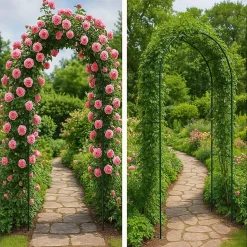 Arche de jardin pour plantes grimpantes