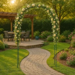 Arche de jardin pour plantes grimpantes