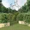 Arches de jardin 2 pcs Noir 120x38x260 cm Acier