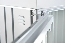 Armoire à outils Biohort en acier gris foncé métallique l.182,5 x P.83 x H.182,5 cm