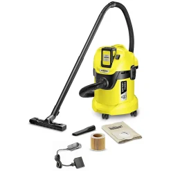 Aspirateur eau et poussières sans fil Karcher WD3, 36V, 17L