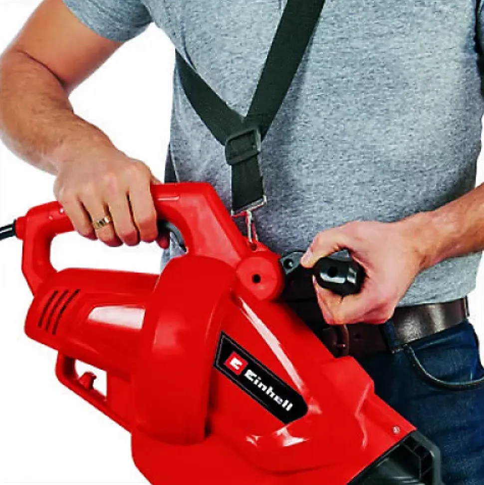 Aspirateur Électrique Einhell GC-EL 3024 E avec Harnais pour Jardin