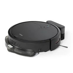Aspirateur Robot laveur connecté - LIVOO - DOH145 WASH'UP - 1000 Pa - 70 min - 2 réservoirs - Noir