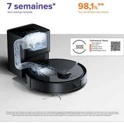 Aspirateur Robot Laveur - ROBOROCK Q10 VF+ - 10000 Pa - 150 min - Noir