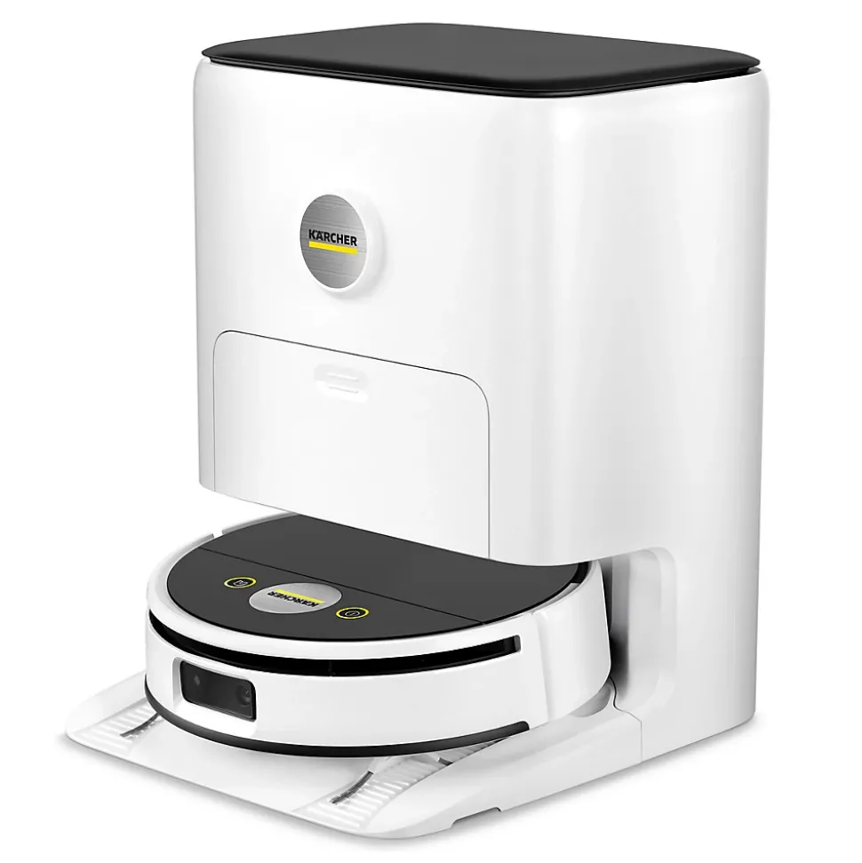 Aspirateur robot laveur Karcher RVF7 Comfort EXTRA - 13000 Pa - station de vidange automatique eau et poussière