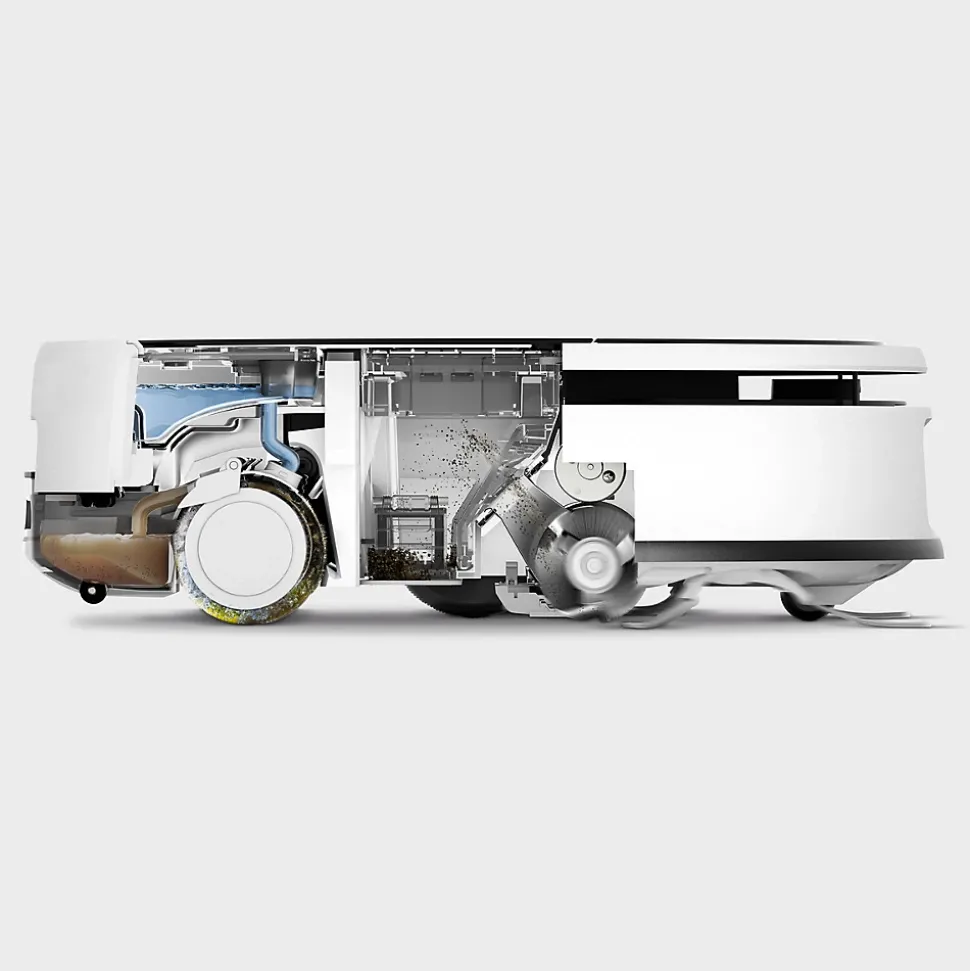 Aspirateur robot laveur Karcher RVF7 Comfort EXTRA - 13000 Pa - station de vidange automatique eau et poussière