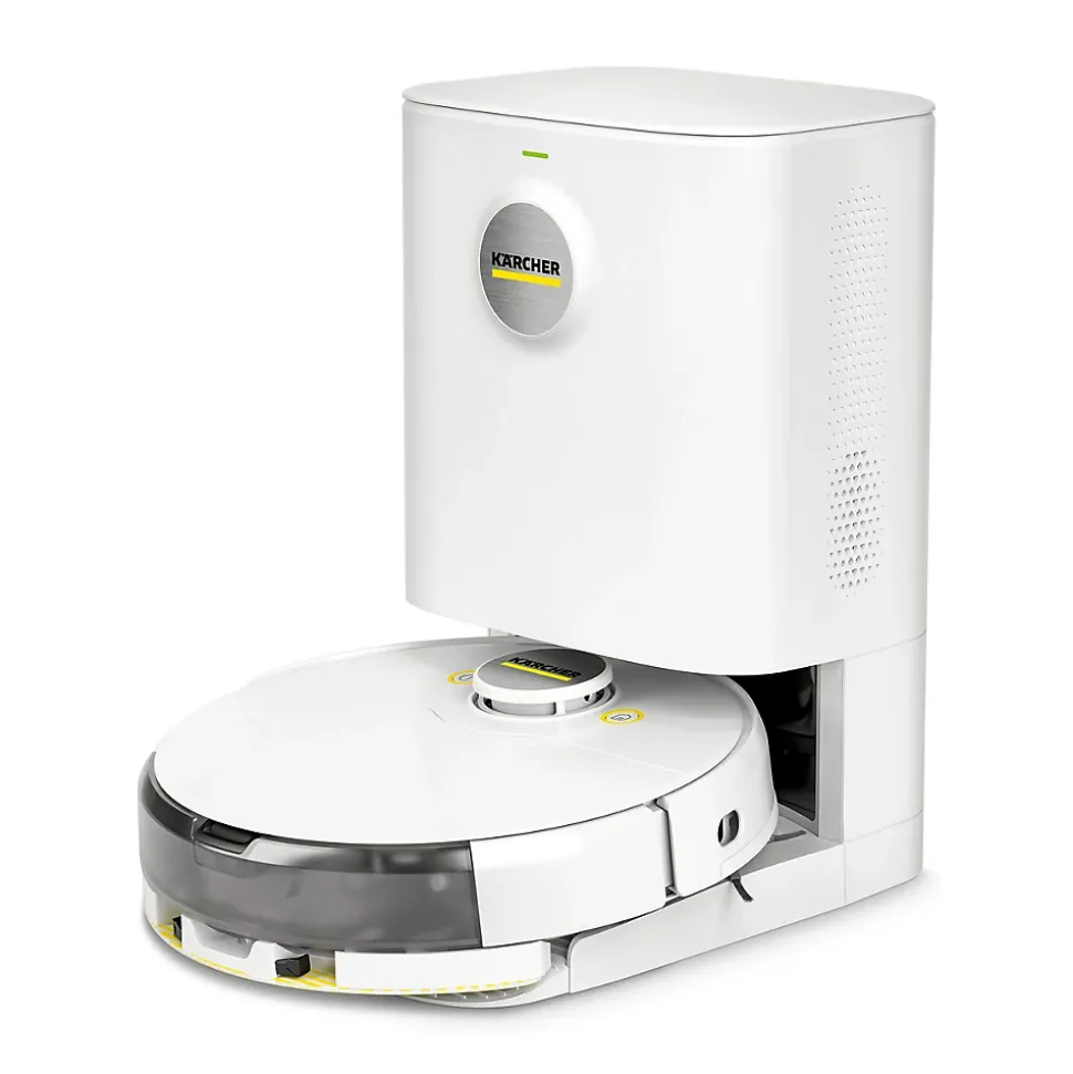 Aspirateur robot laveur KARCHER RCV 5 Comfort avec station de vidange, Lidar, connecté, détection vide et obstacle