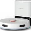 Aspirateur robot laveur 2700Pa blanc sans fil