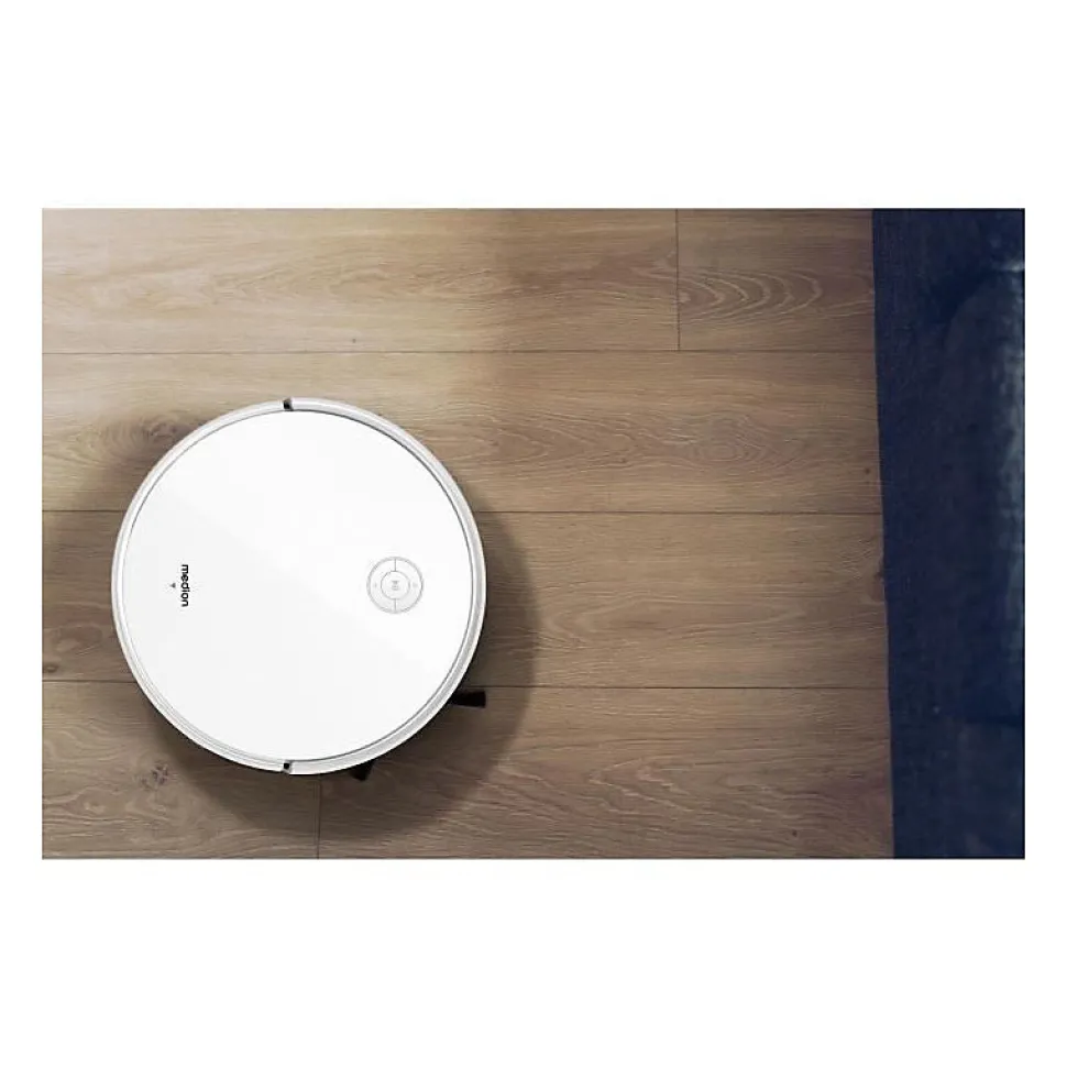 Aspirateur Robot MEDION S35 - MD11899 - 140 min - 4000 Pa - 550 ml - Blanc