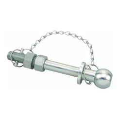 Axe d'attelage à sphère agricole diam 50 L 25