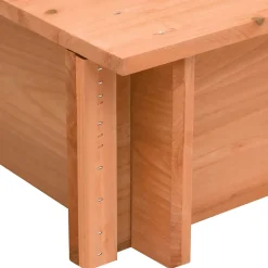 Bac à sable avec toit bois bois Helloshop26