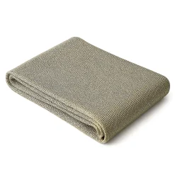 Bache de soudage fibre de silicate 0.9 x 1 m anti feu avec induction vermiculite