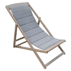 Bain de soleil en bois marron GoodHome Riveo