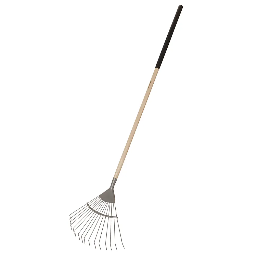 Balai à gazon 16 dents inox Magnusson