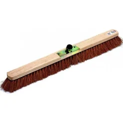 Balai coco industrie 100 cm douille métal - BROSSERIE THOMAS - 290