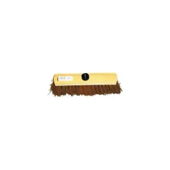 Balai coco monture 29cm en bois avec douille vis - BROSSERIE THOMAS - 101D