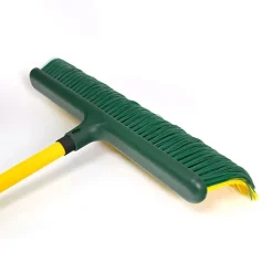 Balai de jardin pour gazon synthétique - Manche téléscopique
