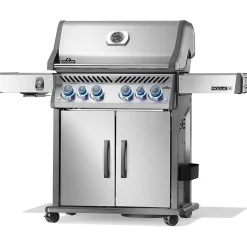 Barbecue à gaz Napoleon Rogue Pro S inox 4 brûleurs avec Sizzle Zone