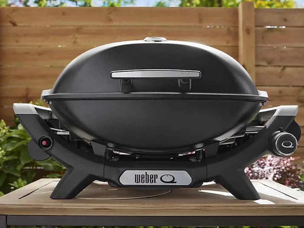 Barbecue à gaz Q 2100N noir + Housse - Weber