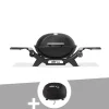 Barbecue à gaz Q 1200N noir + Housse - Weber