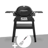Barbecue à gaz Q 1200N noir avec pied + Spatule - Weber