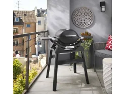 Barbecue à gaz Q 1200N noir avec pied + Spatule - Weber