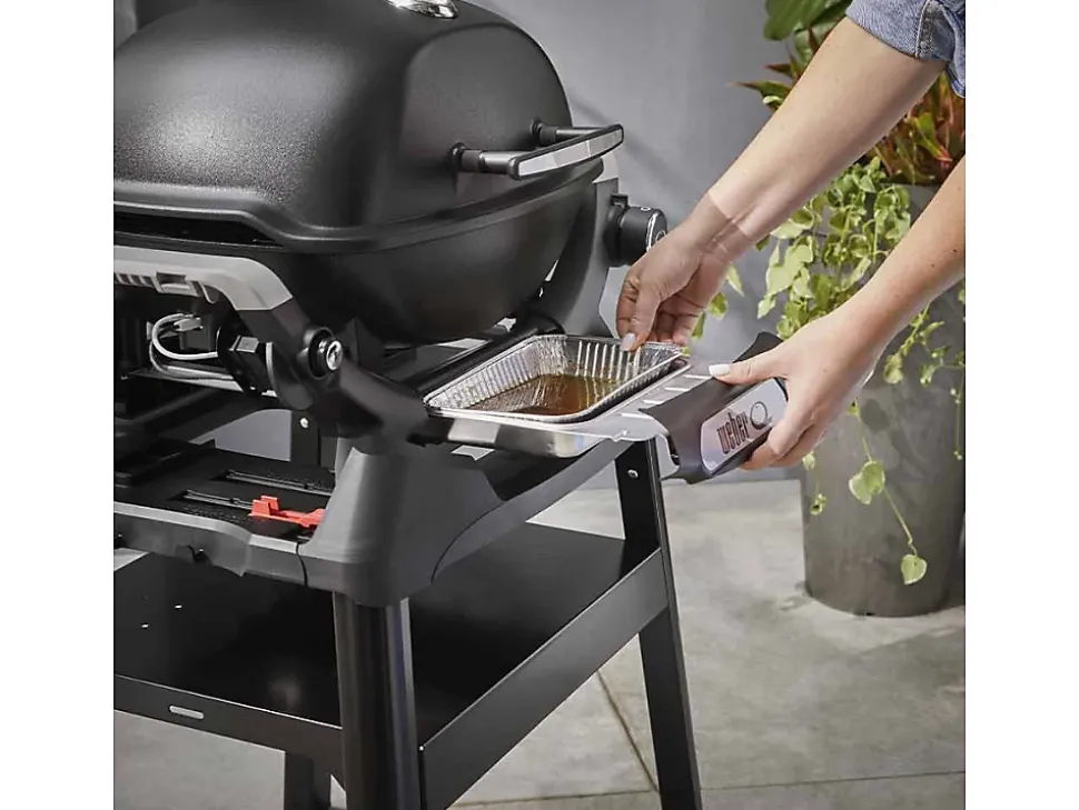 Barbecue à gaz Q 1200N noir avec pied + Spatule - Weber