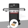 Barbecue à gaz Spirit E-335 + Bac et planche à découper Weber Works - Weber